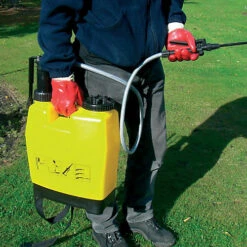 12 Litre Back Pack / Knapsack Garden Pressure Sprayer For Weeds / Fertiliser -Leaf Shop 12 litre back pack knapsack garden pressure sprayer for weeds fertiliser5056589195052 03c MP