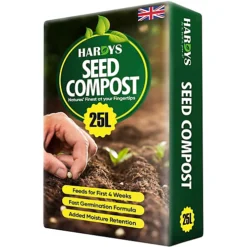 25L Jazooli Seed Compost Fruit Vegetable Plant Planter Growing Potting Soil 11KG