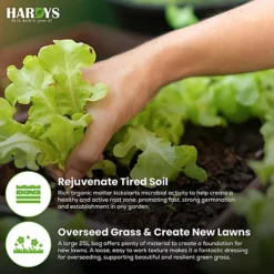 25L Top Soil Multi Purpose Garden Lawn Preparation Planting Rich Compost Bag -Leaf Shop 25l top soil multi purpose garden lawn preparation planting rich compost bag5055521173325 04c MP