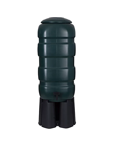 2x 100L Slimline Water Butt Sets Space Saving Water Container Stand Tap Diverter 4 2x 100L Slimline Water Butt Sets Space Saving Water Container Stand Tap Diverter - Image 2