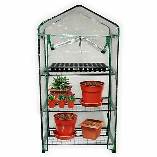 3 Tier Garden Greenhouse With PVC Cover 5 3 Tier Garden Greenhouse With PVC Cover - Image 3