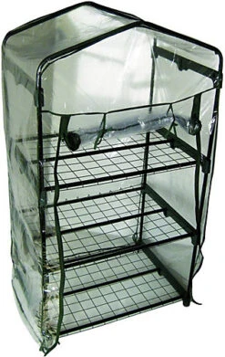 3 Tier Garden Greenhouse With PVC Cover 9 3 Tier Garden Greenhouse With PVC Cover -Leaf Shop 3 tier garden greenhouse with pvc cover5013478116833 04c MP