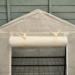 3 Tier Mini Greenhouse Frost Fleece Protection Cover -Leaf Shop 3 tier mini greenhouse frost fleece protection cover5060575101576 04c MP