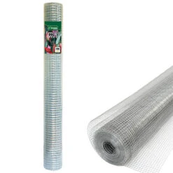 4m X 0.9m Metal Square Mesh Netting Chicken Wire Galvanised Pet Garden Fence