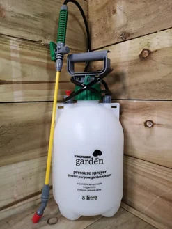 5 Litre Garden Pressure Sprayer With Shoulder Strap For Weeds / Fertiliser