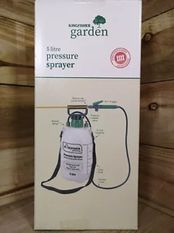 5 Litre Garden Pressure Sprayer With Shoulder Strap For Weeds / Fertiliser 8 5 Litre Garden Pressure Sprayer With Shoulder Strap For Weeds / Fertiliser -Leaf Shop 5 litre garden pressure sprayer with shoulder strap for weeds fertiliser5056589104696 03c MP