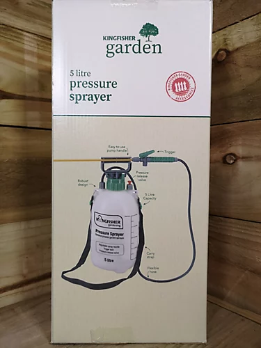 5 Litre Garden Pressure Sprayer With Shoulder Strap For Weeds / Fertiliser 5 5 Litre Garden Pressure Sprayer With Shoulder Strap For Weeds / Fertiliser - Image 3