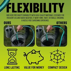 50M Garden Hose Pipe Reel Reinforced Tough 50 Metre Outdoor Hosepipe Green New 9 50M Garden Hose Pipe Reel Reinforced Tough 50 Metre Outdoor Hosepipe Green New -Leaf Shop 50m garden hose pipe reel reinforced tough 50 metre outdoor hosepipe green new5055422900433 06c MP