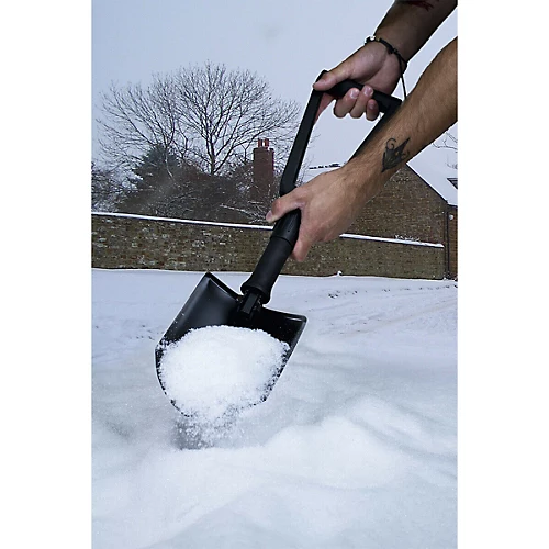 590mm Folding Shovel - Powder Coated Carbon Steel Head - Corrosion Resistant 5 590mm Folding Shovel - Powder Coated Carbon Steel Head - Corrosion Resistant - Image 3