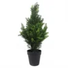 Leaf 60cm Artificial Cedar Cypress Topiary UV Resistant -Leaf Shop 60cm artificial cedar cypress topiary uv resistant5060950400782 01c MP