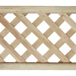 6ft Pine Trellis Panel (W)30cm X (H)183cm -Leaf Shop 6ft pine trellis panel w 30cm x h 183cm3663602430247 03bq