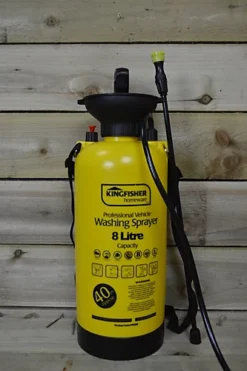 8 Litre High Pressure Garden Sprayer/Cleaner Weed Killer Grass/Lawn Bike Car -Leaf Shop 8 litre high pressure garden sprayer cleaner weed killer grass lawn bike car5056589104733 03c MP