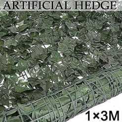 Abaseen 1mx3m Ivy Leaves Trellis Artificial Screen Garden Fence -Leaf Shop abaseen 1mx3m ivy leaves trellis artificial screen garden fence5056533585205 04c MP