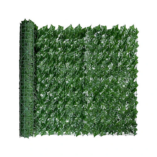 Artificial Hedge Ivy Leaf Garden Fence Wall Privacy Balcony Screening Trellis 0.5m X 3m 4 Artificial Hedge Ivy Leaf Garden Fence Wall Privacy Balcony Screening Trellis 0.5m X 3m - Image 2