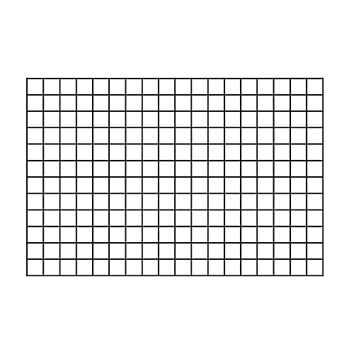 Black Steel Trellis (W)60cm X (H)90cm 3 Black Steel Trellis (W)60cm X (H)90cm