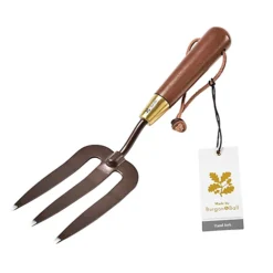 Burgon & Ball Dark Wood Hand Fork