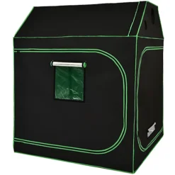 Costway 150x150x180cm Hydroponic Grow Tent Reflective Waterproof Grow Room Box