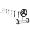 Costway 5.5 M Pool Cover Reel Set Adjustable Above Ground Pool Solar Cover Reel -Leaf Shop costway 5 5 m pool cover reel set adjustable above ground pool solar cover reel6085650708296 01c MP