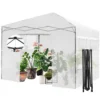 Costway Portable Garden Greenhouse Outdoor Mini Walk-in Greenhouse W/ PE Cover -Leaf Shop costway portable garden greenhouse outdoor mini walk in greenhouse w pe cover6085650607216 01c MP