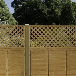 Diamond Lattice Dip Treated Trellis Panel (W)1.83m (H)0.61m, Pack Of 5 -Leaf Shop diamond lattice dip treated trellis panel w 1 83m h 0 61m pack of 55013053174029 04bq