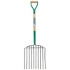 Draper 10 Prong Manure Fork With Wood Shaft And MYD Handle 63578 -Leaf Shop draper 10 prong manure fork with wood shaft and myd handle 635785010559635788 01c MP