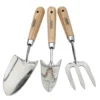 Draper Stainless Steel Hand Fork And Trowels Set With Ash Handles (3 Piece) 09565 -Leaf Shop draper stainless steel hand fork and trowels set with ash handles 3 piece 095655010559095650 01c MP