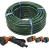 Faithfull 71039.16615.24606 PVC Reinforced Hose 15m Fittings & Spray Gun FAIHOSE15AV -Leaf Shop faithfull 71039 16615 24606 pvc reinforced hose 15m fittings spray gun faihose15av5023969300795 01c MP