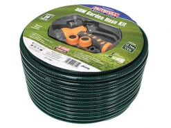 Faithfull 710391665024606 PVC Garden Hose 50m With Fittings & Spray Gun FAIHOSE50AV -Leaf Shop faithfull 710391665024606 pvc garden hose 50m with fittings spray gun faihose50av5023969003719 02c MP