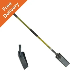 Fencing Long Handled Trenching Rabbiting Shovel Spade Professional Long Handle Heavy Duty Fencing Tool (FREE DELIVERY)