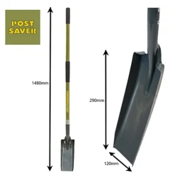 Fencing Long Handled Trenching Rabbiting Shovel Spade Professional Long Handle Heavy Duty Fencing Tool (FREE DELIVERY) -Leaf Shop fencing long handled trenching rabbiting shovel spade professional long handle heavy duty fencing tool free delivery 5060685653941 03c MP