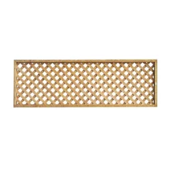 Forest Garden 6ft Diamond European Softwood Trellis Panel (W)61cm X (H)183cm -Leaf Shop forest garden 6ft diamond european softwood trellis panel w 61cm x h 183cm5013053173992 02bq