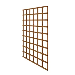Forest Garden 6ft Square European Softwood Trellis Panel (W)120cm X (H)183cm -Leaf Shop forest garden 6ft square european softwood trellis panel w 120cm x h 183cm3663602430216 02bq
