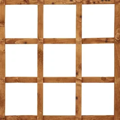 Forest Garden 6ft Square European Softwood Trellis Panel (W)120cm X (H)183cm -Leaf Shop forest garden 6ft square european softwood trellis panel w 120cm x h 183cm3663602430216 03bq
