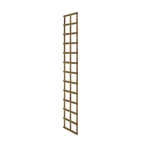 Forest Garden 6ft Square European Softwood Trellis Panel (W)32cm X (H)183cm 4 Forest Garden 6ft Square European Softwood Trellis Panel (W)32cm X (H)183cm - Image 2