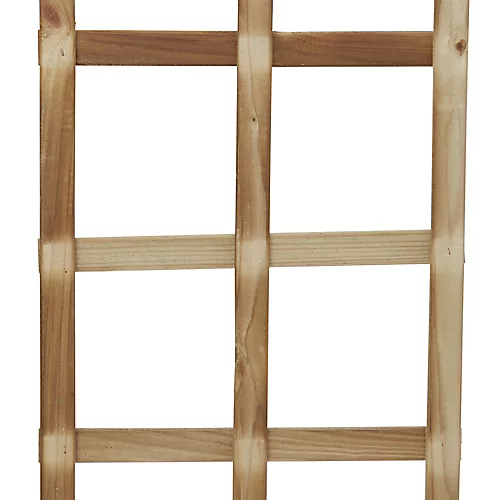 Forest Garden 6ft Square European Softwood Trellis Panel (W)32cm X (H)183cm 5 Forest Garden 6ft Square European Softwood Trellis Panel (W)32cm X (H)183cm - Image 3