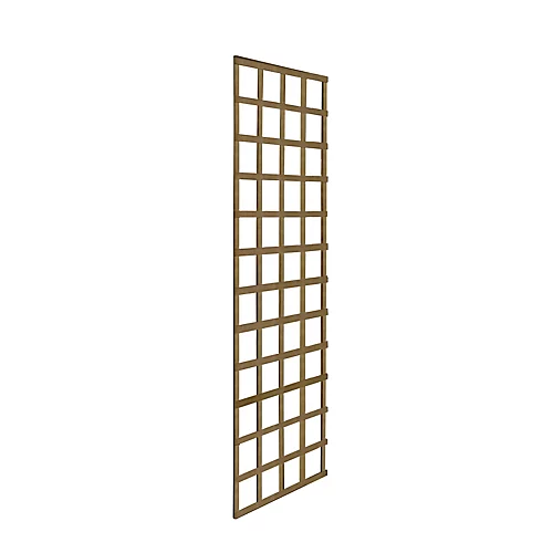 Forest Garden 6ft Square European Softwood Trellis Panel (W)61cm X (H)183cm 4 Forest Garden 6ft Square European Softwood Trellis Panel (W)61cm X (H)183cm - Image 2