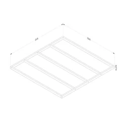 Forest Garden 8x8 Timber Shed Base (L) 236cm X (W) 241.6cm - Assembly Service Included -Leaf Shop forest garden 8x8 timber shed base l 236cm x w 241 6cm assembly service included5013053188897 01t bq