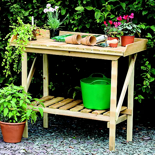 Forest Garden Potting Bench 5 Forest Garden Potting Bench - Image 3