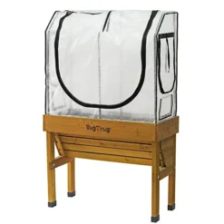 Frame & Greenhouse Cover - VegTrug Small Wall Hugger Greenhouse Frame & Multi-Cover Set -Leaf Shop frame greenhouse cover vegtrug small wall hugger greenhouse frame multi cover set4975149868698 03c MP