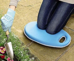 Garden Kneeling Pad - Blue Memory Foam Lightweight Waterproof Kneel Cushion Mat With Carry Handle - L50cm X W31cm X D5cm -Leaf Shop garden kneeling pad blue memory foam lightweight waterproof kneel cushion mat with carry handle l50cm x w31cm x d5cm5053335626297 02c MP