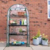 Garden Store Direct 4 Tier Extra Wide Arc With Heavy Duty Cover - Green -Leaf Shop garden store direct 4 tier extra wide arc with heavy duty cover green5024160854728 01c MP
