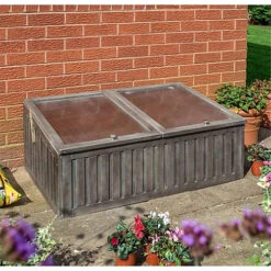 Garden Wooden Cold Frame (3ft X 2ft)