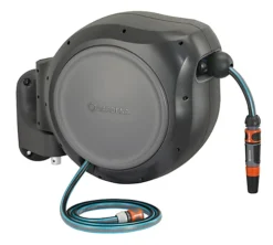 Gardena Wall-mounted Hose Reel (L)30m -Leaf Shop gardena wall mounted hose reel l 30m4066407001770 21c bq