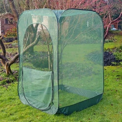 GardenSkill Pop Up Raspberry Fruit Cage Bird Mesh Pest Protection Cover 1m X 1.85m H -Leaf Shop gardenskill pop up raspberry fruit cage bird mesh pest protection cover 1m x 1 85m h5060266502415 04c MP