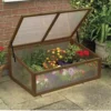 Gardman 08895 Wooden Cold Frame Garden Greenhouse With Polycarbonate Glazing -Leaf Shop gardman 08895 wooden cold frame garden greenhouse with polycarbonate glazing5024160088956 01c MP