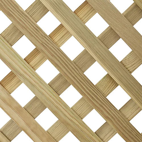 Grange Woodbury Lattice European Softwood Trellis Panel (W)180cm X (H)105cm 3 Grange Woodbury Lattice European Softwood Trellis Panel (W)180cm X (H)105cm - Image 2