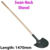 Heavy Duty 1470mm Swan Neck Shovel Digging Plant Trench Hole Garden Landscape -Leaf Shop heavy duty 1470mm swan neck shovel digging plant trench hole garden landscape5055538180934 01c MP