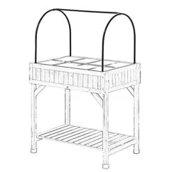 Herb Garden Greenhouse Frame Only