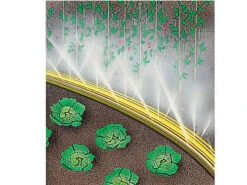 Hozelock 15m 2 In 1 Sprinkler / Soaker Hose 6756 Sprinkler Spray Or Deep Soak -Leaf Shop hozelock 15m 2 in 1 sprinkler soaker hose 6756 sprinkler spray or deep soak5010646009454 03c MP