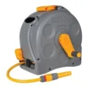 Hozelock 2 In 1 Compact Reel Grey/Yellow (25m) -Leaf Shop hozelock 2 in 1 compact reel grey yellow 25m 5059444869464 01c MP